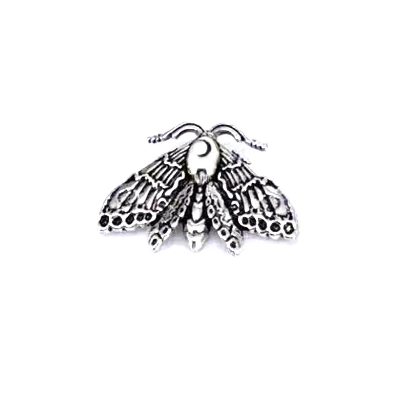 hzew 5 pcs new accessories Animal moth skull head moth pendant for women man Accessories
