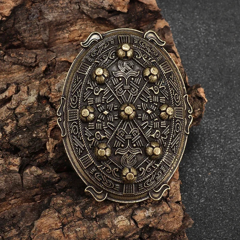 Vintage Gothic Death Skull Moth Brooch for Men Clothing Pin Fashion Hip Hop Rock Accessory Gift