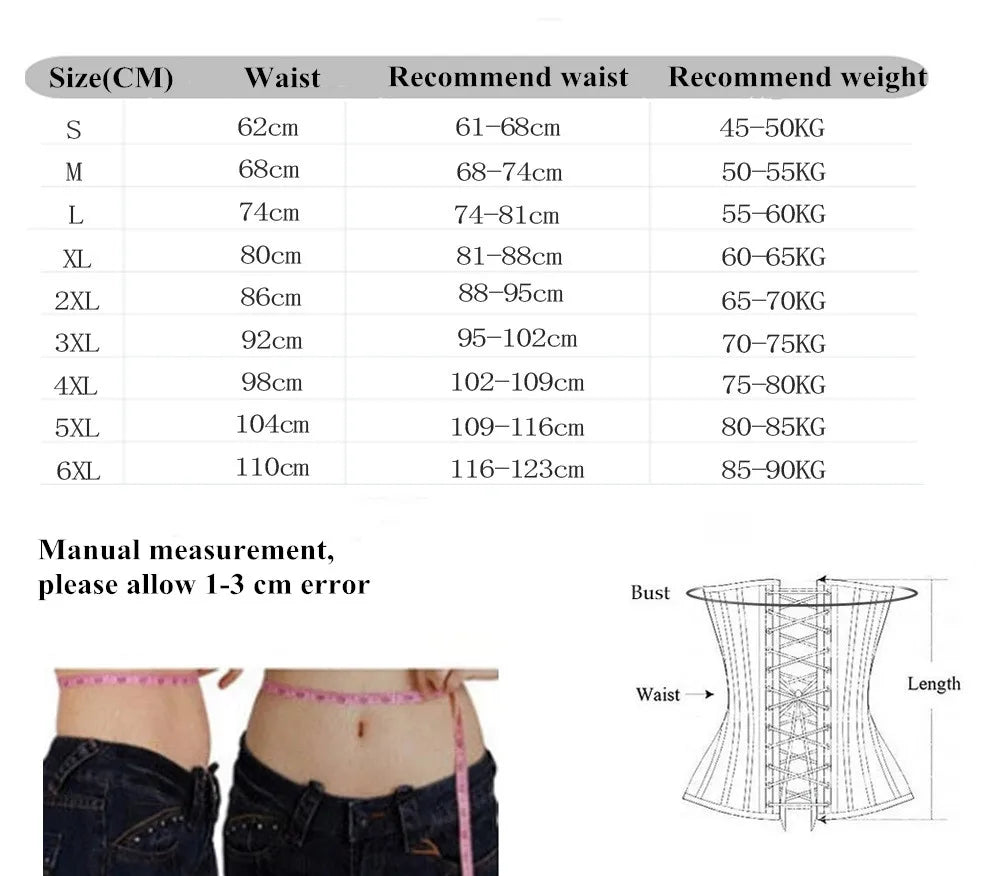 Steampunk Faux Leather Corset Vest for Women Gothic Side Lace-Up Steel Boned PU Corset Waist Slimming Trainer Body Shaper Korset