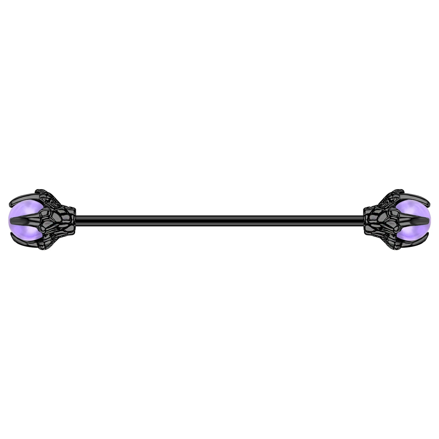 AOEDEJ Industrial Piercing Earring Women Stainless Steel Helix Ear Piercing Dragon Snake Long Earring Jewelry Barbell Earring