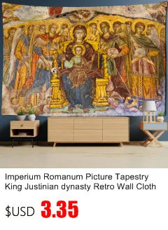 Tarot Tapestry Wall Hanging Witchcraft Divination Bed Sheet Beach Mat Bohemian Hippie TAPIZ Wall Home Decor
