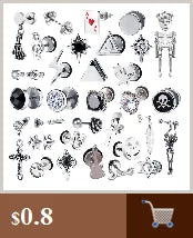 2021 Punk Stainless Surgical Steel Women Men's Stud Earrings Small Gothic Geometry Skeleton Rock Zircon Hip Hop Jewelry Earrings