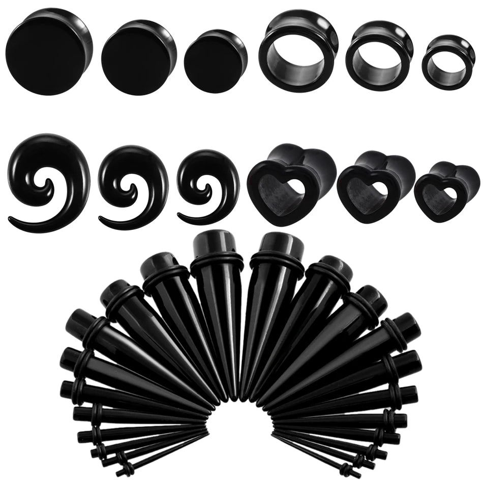 4 - 16mm Spiral / Heart / Taper