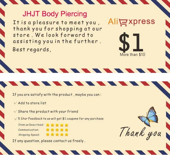 JHJT 1PC 14G Industrial Barbell Piercing Fork Shape Surgical Steel Bar Cartilage Earring Helix industrial Piercing  Jewelry