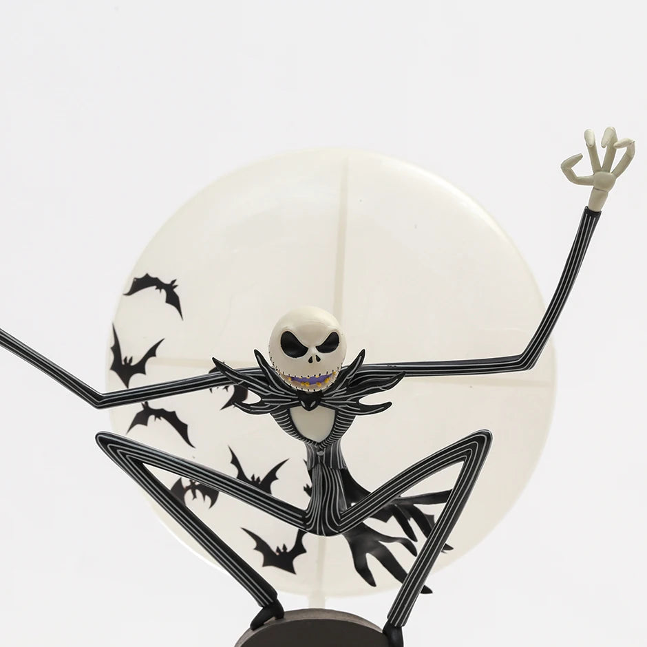 Luminous Jack Skellington Nightmare before Christmas PVC Figure Collection Model Toy Xmas Gift