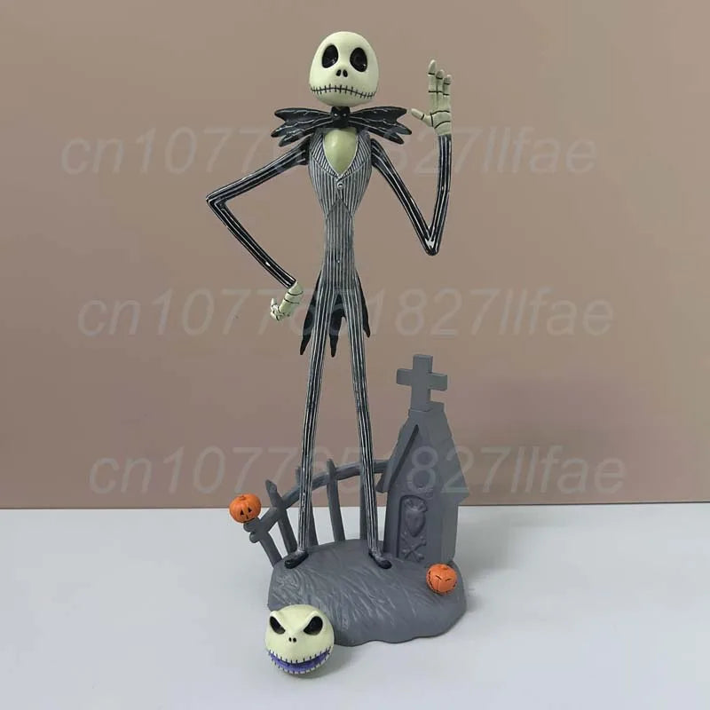 The Nightmare Before Christmas Jack Skellington Action Figure 12 Face Jack Jack Chair Special Version Model Toys Christmas Gift
