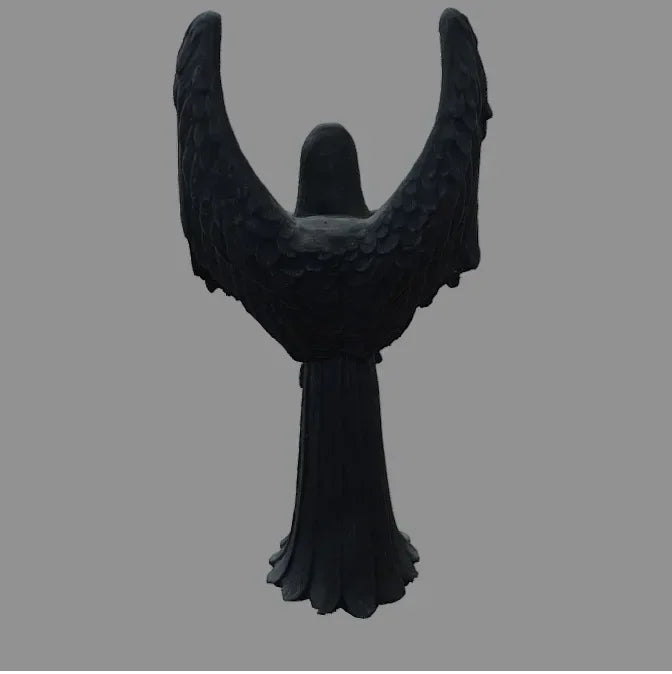 New Darkness Fallen Angel The Myth Of Cthulhu Statue Faceless Lucifer Sculpture Resin Crafts Home Simple Style Place Decorations