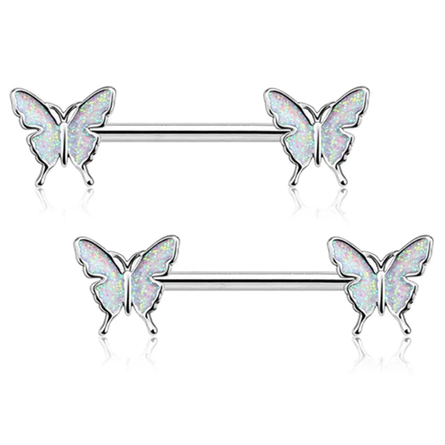 Stainless Steel Crown Nipple Piercing Set Heart Nipple Jewelry Bulk Crystal Nipple Ring Lot Piercing Pezon Body Jewelry Pack