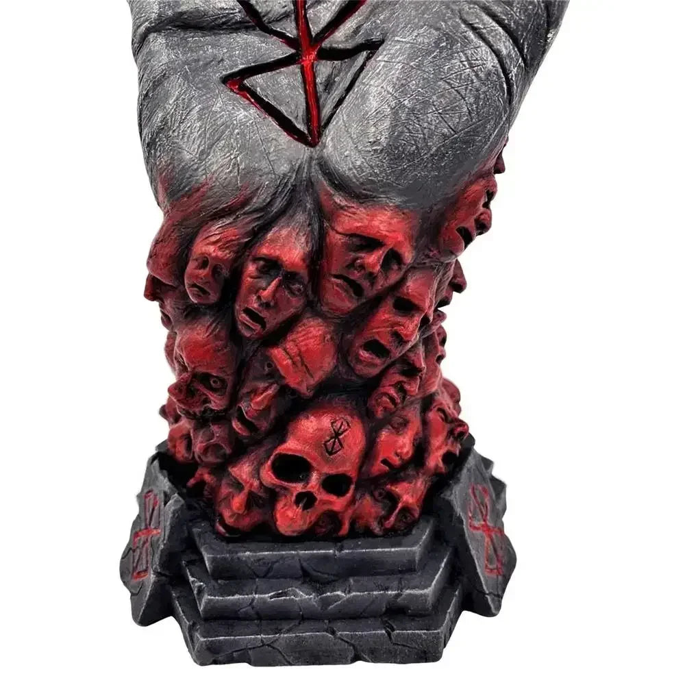 23cm Berserk Hand Of God Anime Figure Devil Hand Figurine Hand Of God Statue Collectible Model Doll Toys Gift Home Decor