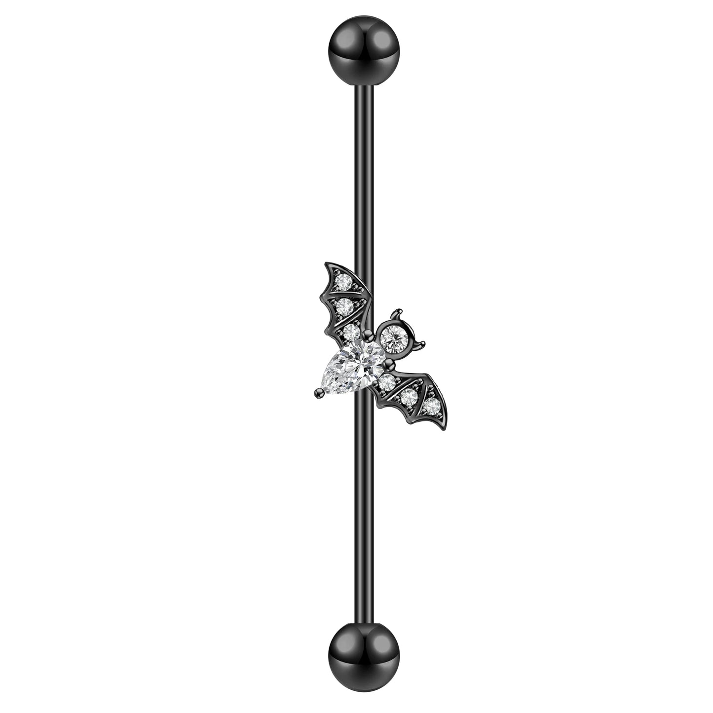 AOEDEJ Industrial Piercing Earring Women Stainless Steel Helix Ear Piercing Dragon Snake Long Earring Jewelry Barbell Earring