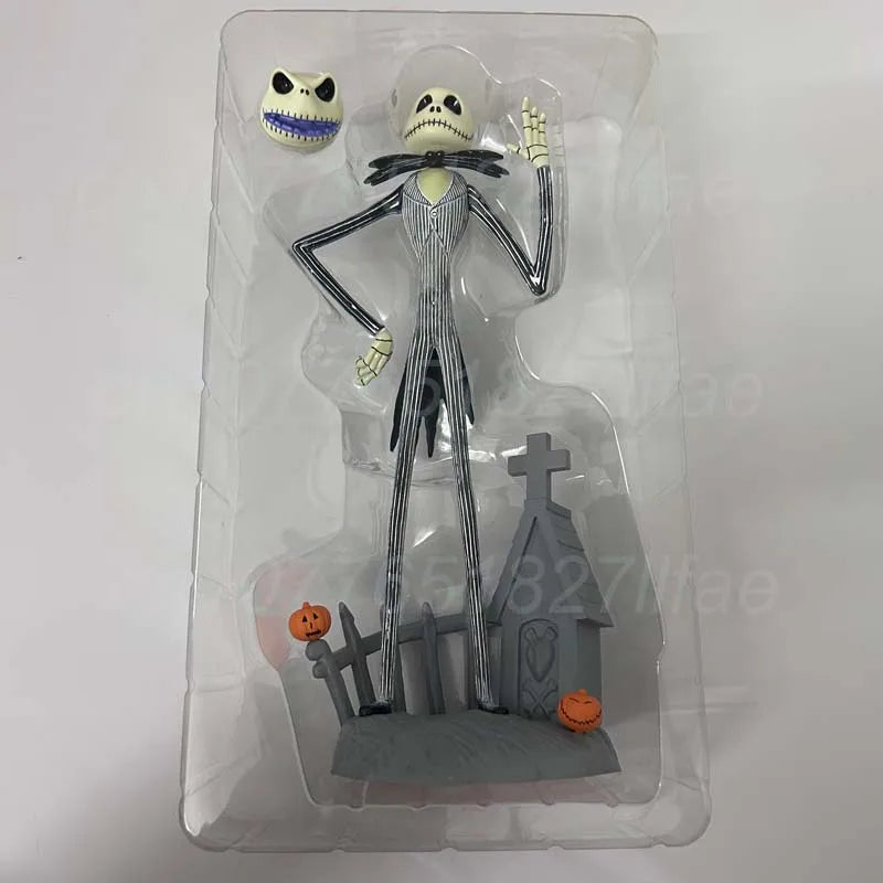 The Nightmare Before Christmas Jack Skellington Action Figure 12 Face Jack Jack Chair Special Version Model Toys Christmas Gift