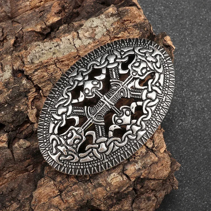 Vintage Gothic Death Skull Moth Brooch for Men Clothing Pin Fashion Hip Hop Rock Accessory Gift