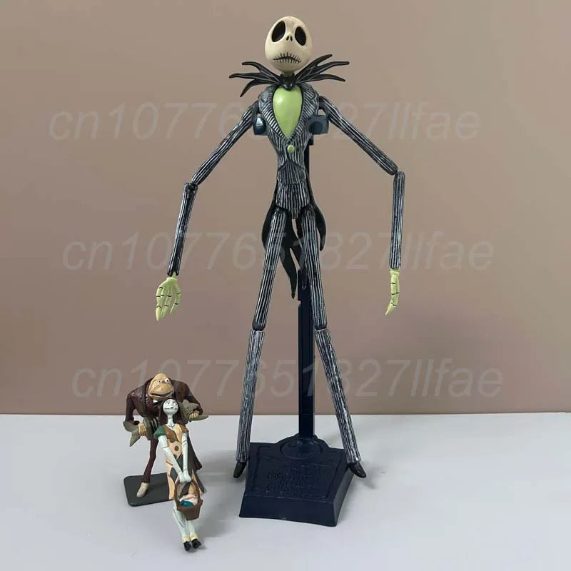 The Nightmare Before Christmas Jack Skellington Action Figure 12 Face Jack Jack Chair Special Version Model Toys Christmas Gift