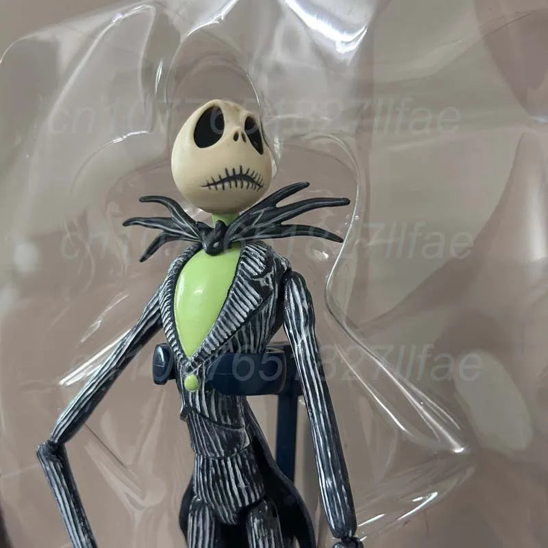 The Nightmare Before Christmas Jack Skellington Action Figure 12 Face Jack Jack Chair Special Version Model Toys Christmas Gift