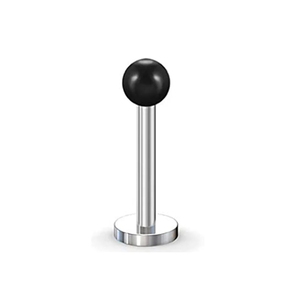 1-16pcs 16G Stainless Steel Lip Rings Studs Medusa Labret Monroe Tragus Helix Cartilage Forward Earrings Piercing Jewelry Black