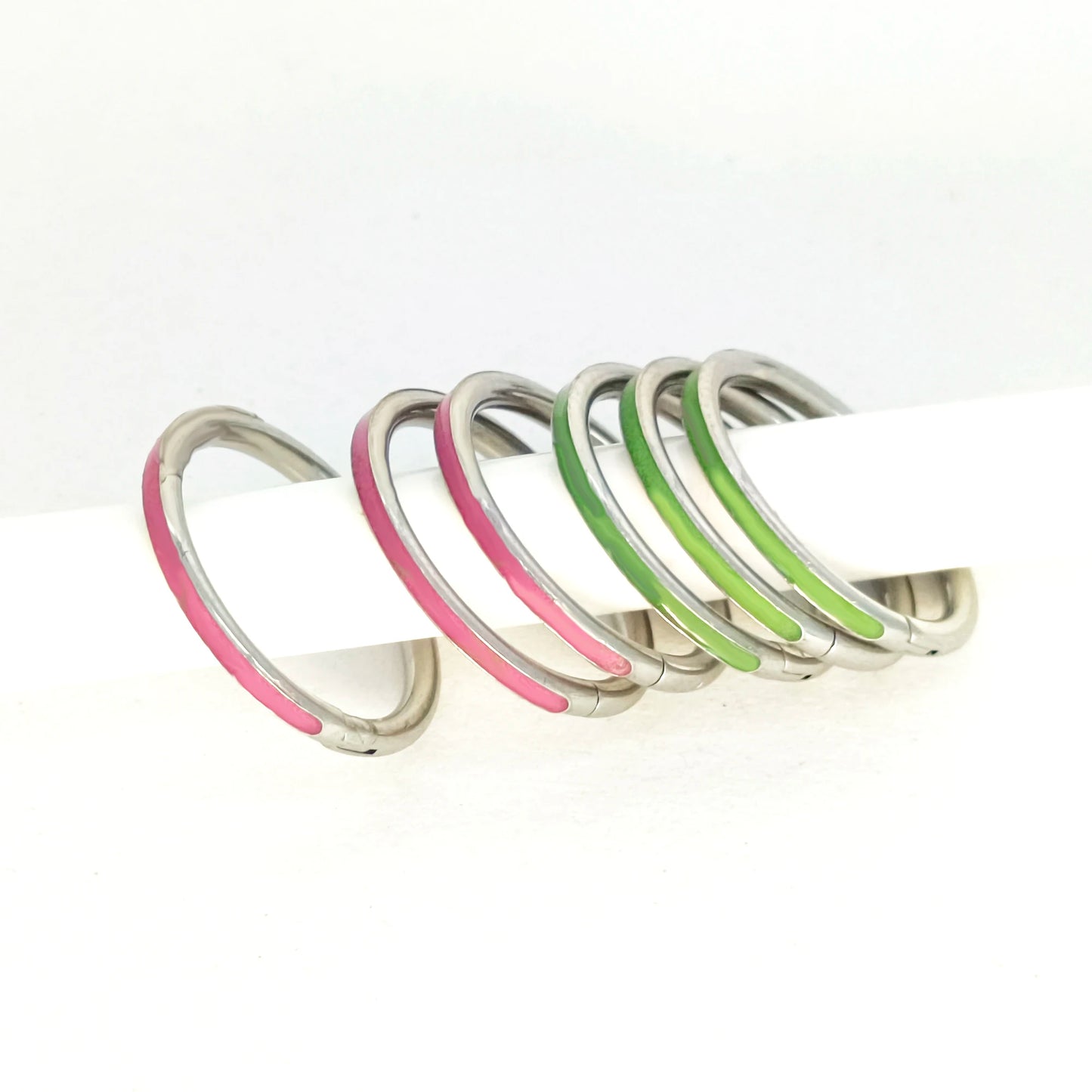 1-3PCS Hinged Nose Ring Hoop Septum Hoop  Ring Tragus Rook Ring Piercing Jewelry Lip Labret Ring Clicker Cartilage Earrings