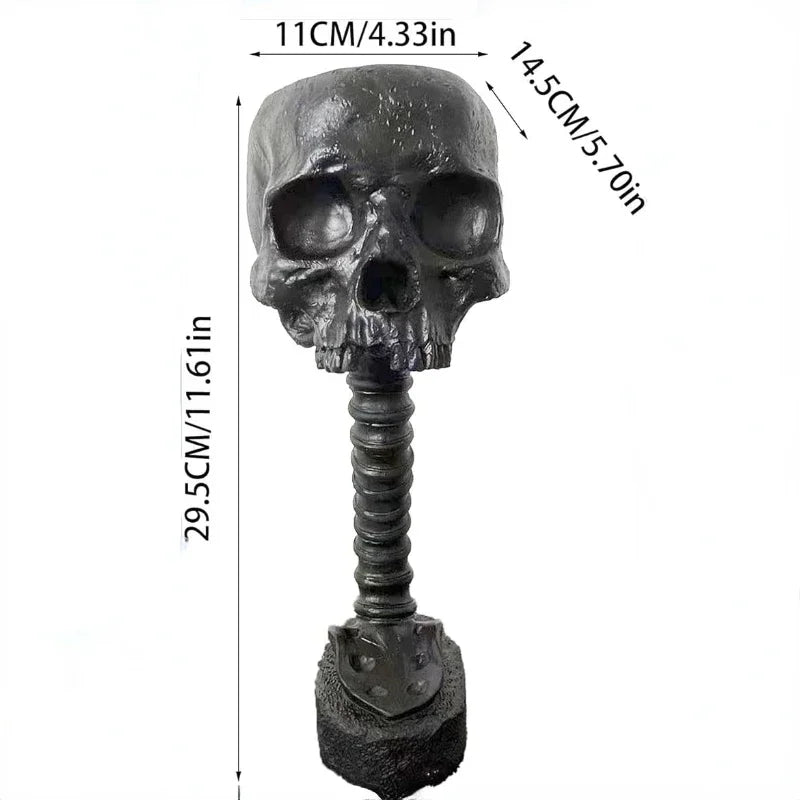 Skeleton Flower Pot with Spinal Support, Realistic Skeleton Flower Pot, Gothic Home Decoration, Resin Skeleton Shaped Flower Pot