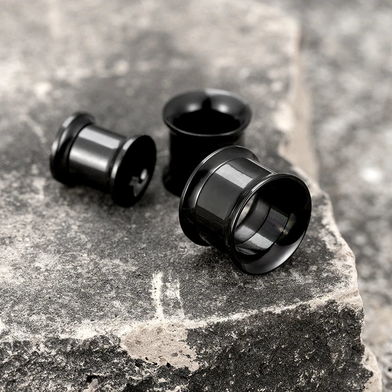 6-16mm Stainless Steel Ear Tunnels