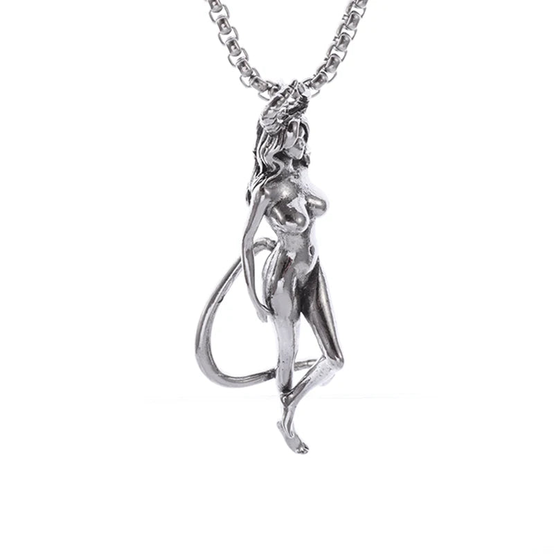 Fashion silver color guardian angel pendant necklace men and women personality angel wings prayer pendant necklace couple gift