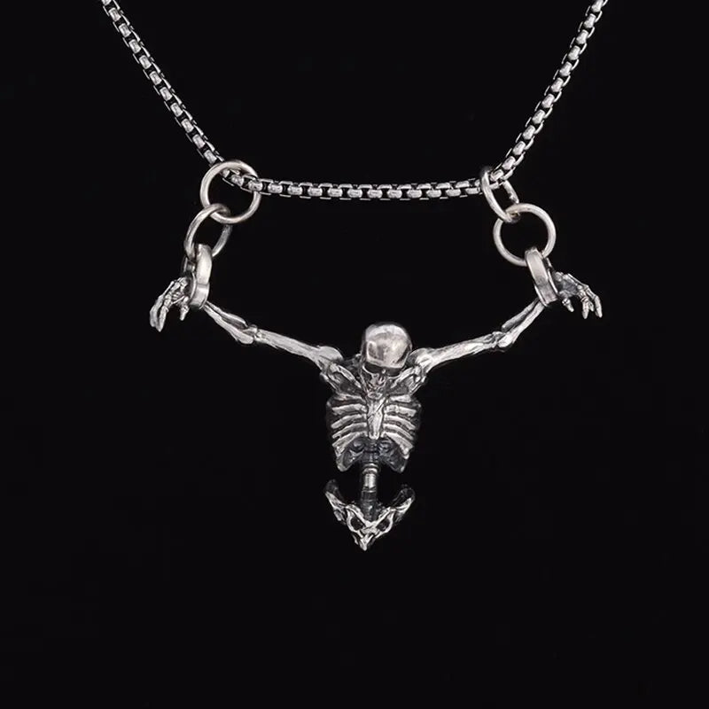 Fashionable and Sexy Female Baseball Player Statue Pendant Necklace Men and Women Hip-Hop Trend Jewelry Couple Gifts