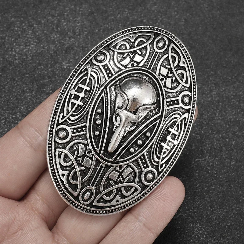Vintage Gothic Death Skull Moth Brooch for Men Clothing Pin Fashion Hip Hop Rock Accessory Gift
