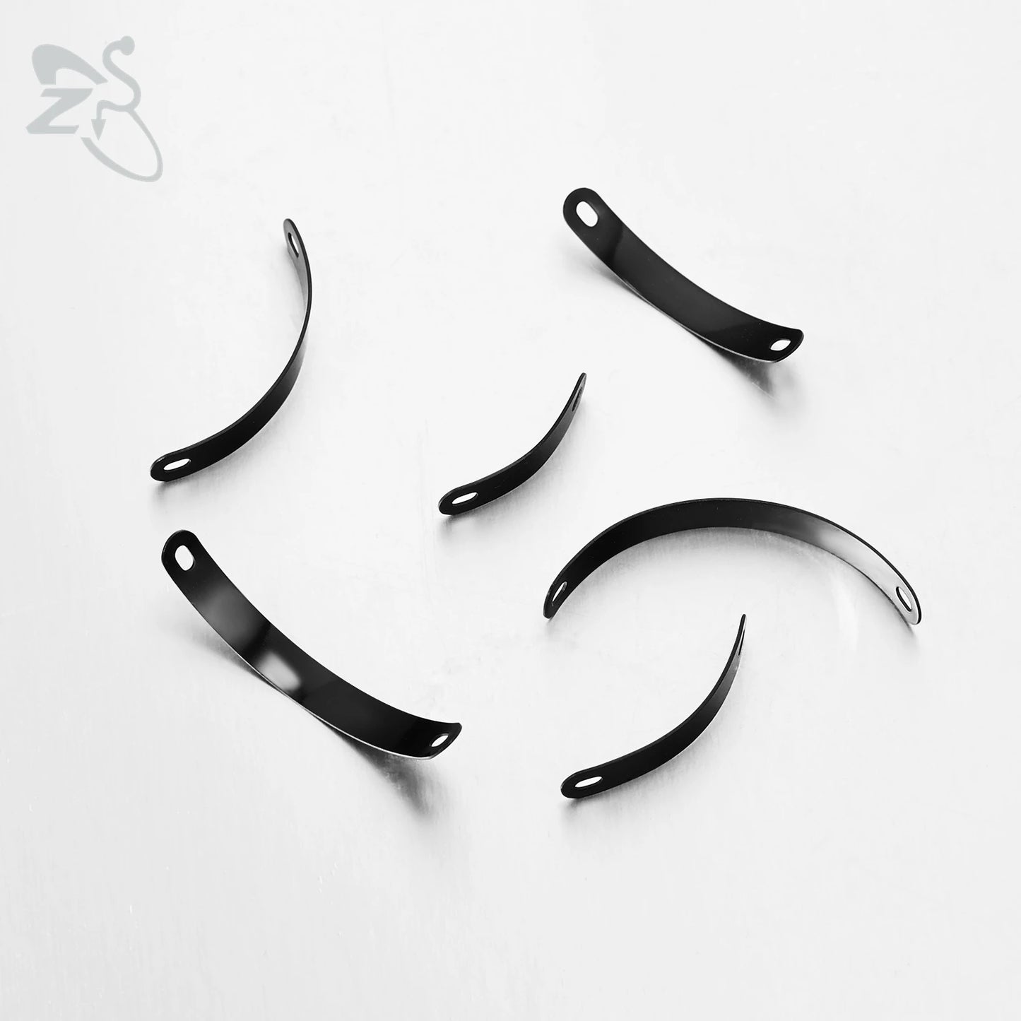 ZS 1 Set 24/30/35/40/45/50MM Stainelss Steel Nose Piercing For Men Women Punk Adjustable Nostril Bridge Piercings Body Jewelry