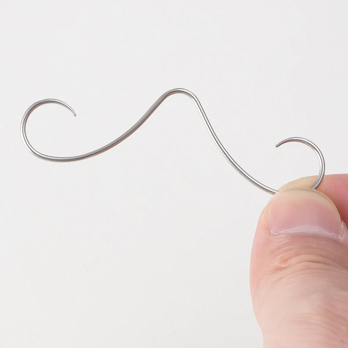 1pc Whisker Septum Piercing Jewelry for Women Stainless Steel Mustache Nose Septum Rings Fashion Body Jewelry 16G