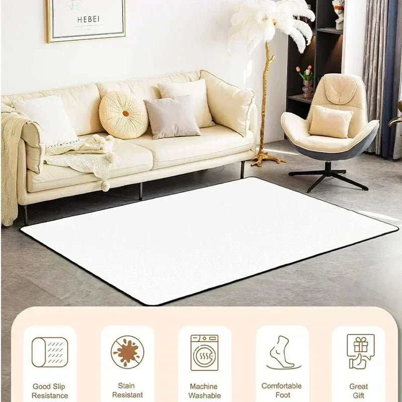 Modern Cat Skull Head Witch Board Carpet for Living Room Home Decoration Black Gothic Large Area Rugs Bedroom Non-Slip Floor Mat