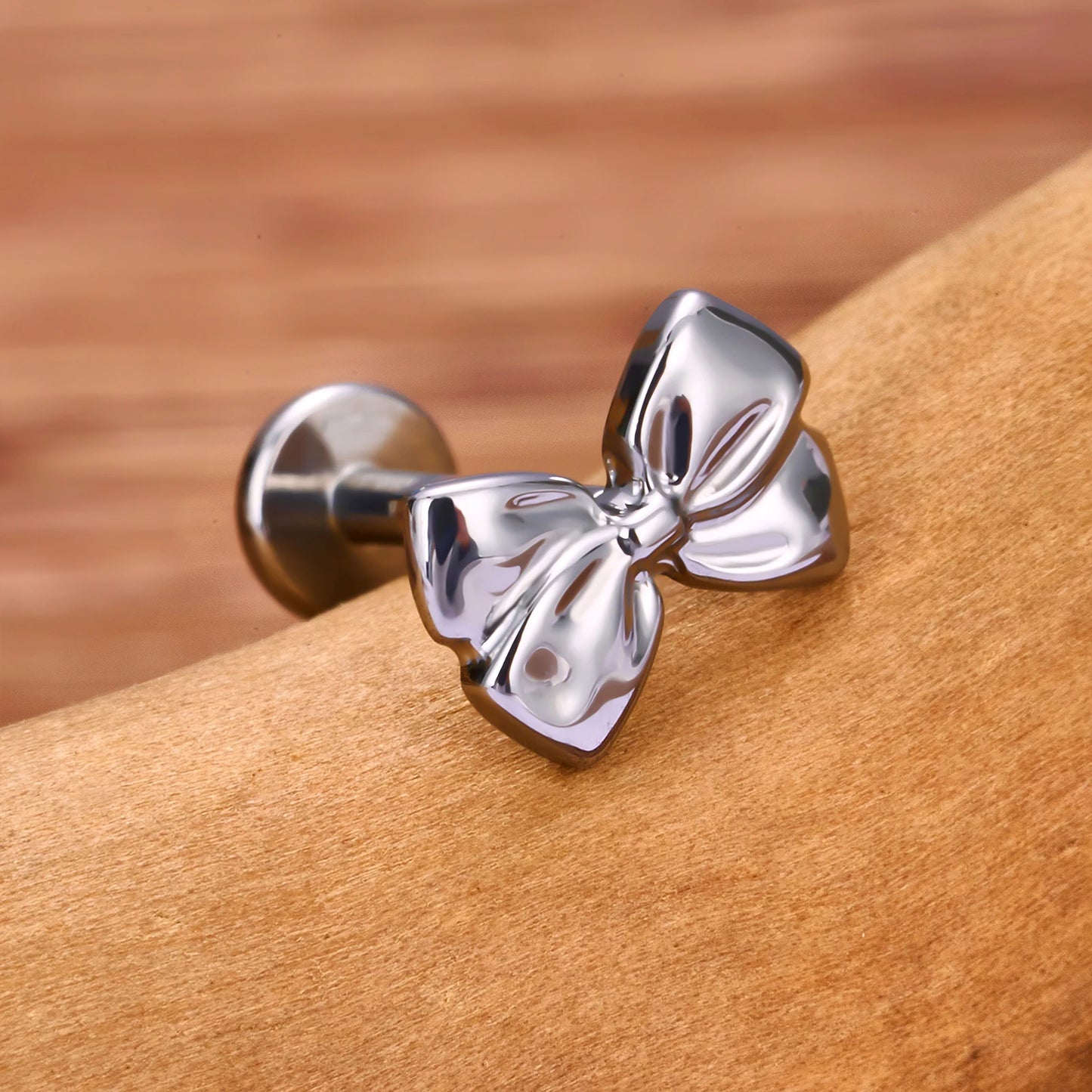 16G G23 Titanium Labret Helix Tragus Daith Cartilage Piercing Ear Stud Earrings for Women Internal Thread