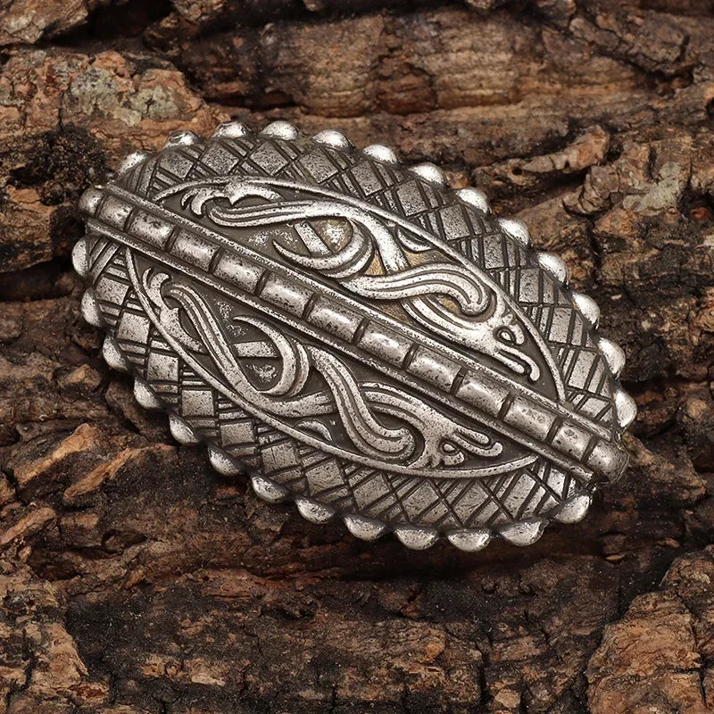 Vintage Gothic Death Skull Moth Brooch for Men Clothing Pin Fashion Hip Hop Rock Accessory Gift