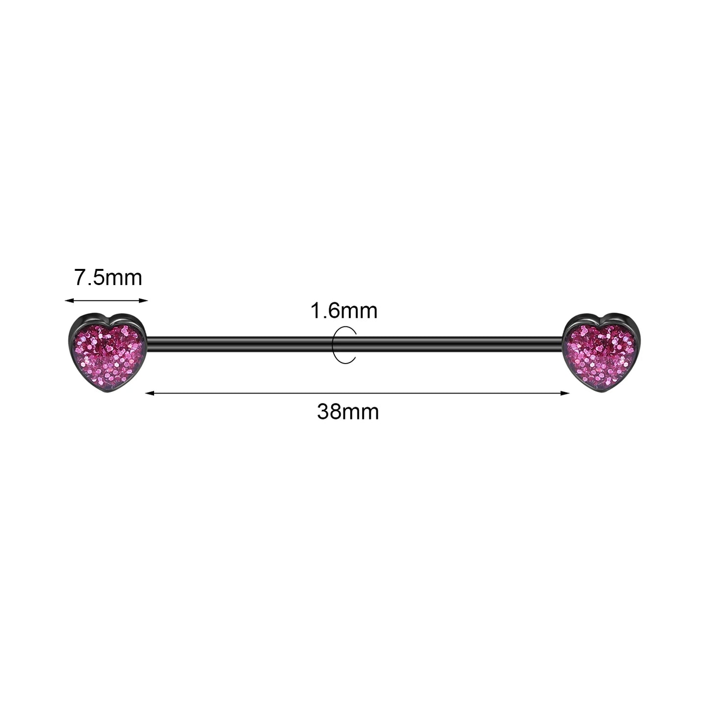 AOEDEJ Industrial Piercing Earring Women Stainless Steel Helix Ear Piercing Dragon Snake Long Earring Jewelry Barbell Earring