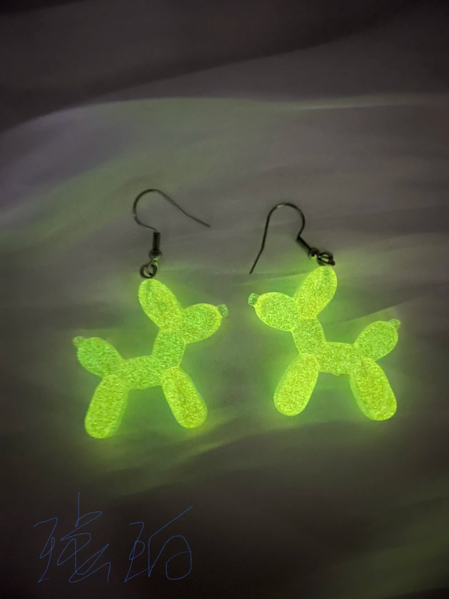 Ghost in Bottle Earrings Glow in the Dark Ghost Dangle Earrings Luminous Halloween Jewelry for Women and Girl