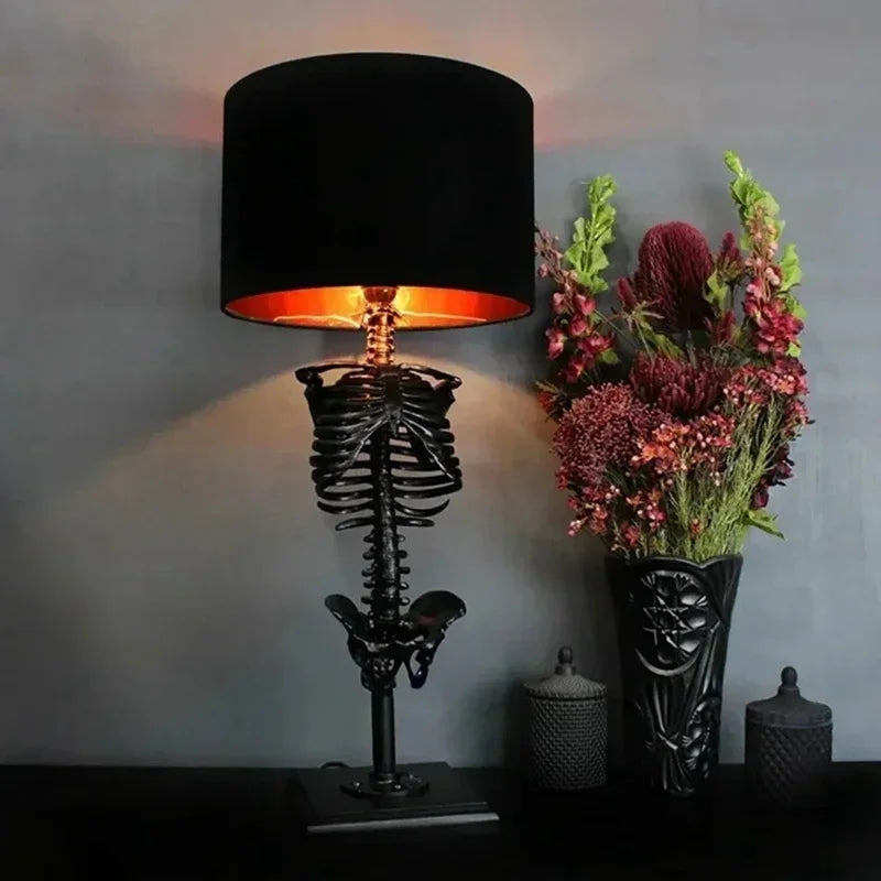 Halloween Lights Party Atmosphere Gothic Classic Decorative Lamp Skull Night Lights Room Decorations Skull Desktop Supplies