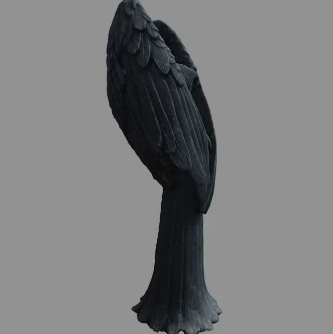 New Darkness Fallen Angel The Myth Of Cthulhu Statue Faceless Lucifer Sculpture Resin Crafts Home Simple Style Place Decorations