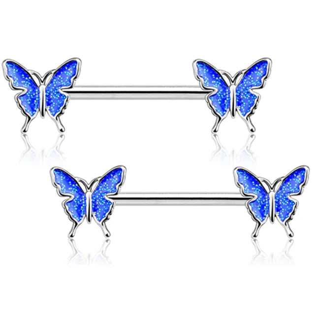 Stainless Steel Crown Nipple Piercing Set Heart Nipple Jewelry Bulk Crystal Nipple Ring Lot Piercing Pezon Body Jewelry Pack